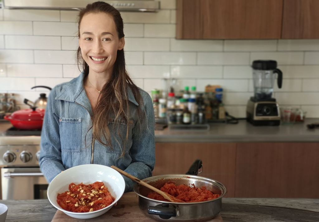 QEEP Cooking: Maggie Q's Spaghetti Squash & Easy Marinara