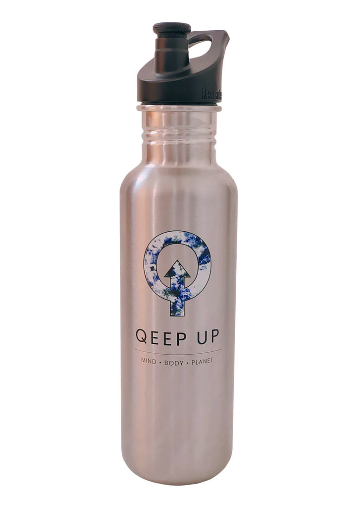 Qeep Up 27 oz Stainless Steel Bottle
